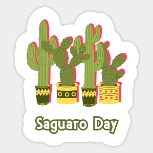 saguaro national park day Sticker